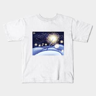 Glade of Sparklers Kids T-Shirt